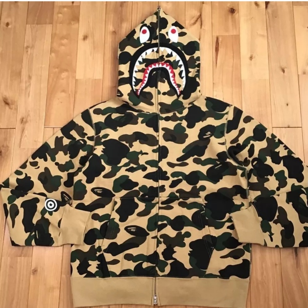 BAPE Shark Camo Hoodie